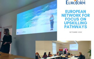 European Network for Focus on Upskilling Pathways : evento di formazione per lo staff