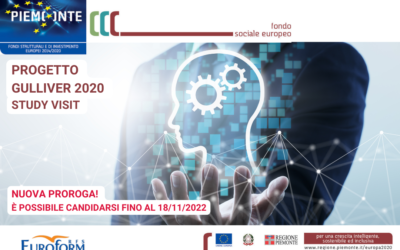 NUOVA PROROGA PER LA PRESENTAZIONE DELLE CANDIDATURE AL PROGETTO GULLIVER 2020: VISITA DI STUDIO