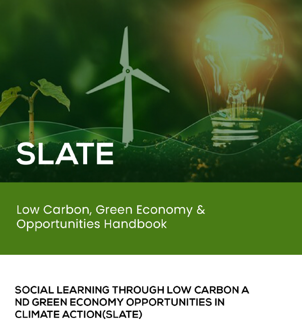 SLATE Project: Social Learning Through Low Carbon and Green Economy Opportunities in Climate Action