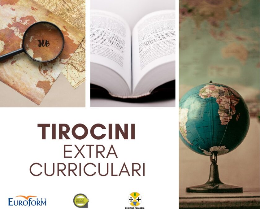 AVVIO ISCRIZIONI PER TIROCINI EXTRA-CURRICULARI RETRIBUITI