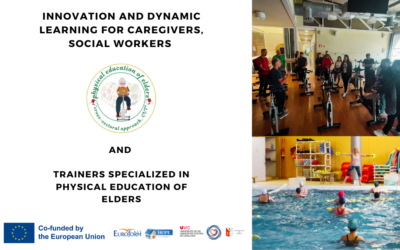 Innovation and dynamic learning for caregivers, social workers and trainers specialized in physical education of elders.