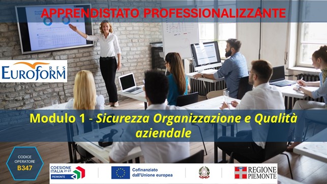 APPRENDISTATO PROFESSIONALIZZANTE (Regione Piemonte) – AVVIO ATTIVITA’ FORMATIVE – SPORTELLO APRILE 2024 (CDE 2354)