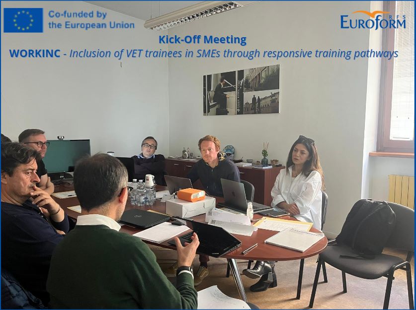 KOM2024: Workinc – Inclusion of VET trainees in SMEs through responsive training pathways