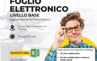 Terminata l’edizione del corso AGGIORNAMENTO INFORMATICO – FOGLIO ELETTRONICO LIVELLO BASE – Sportello 3 – Luglio 2024