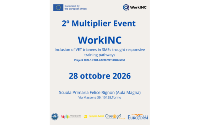 2° Multiplier Event – Progetto WorkINC: Inclusion of VET trainees in SMEs through responsive training pathways
